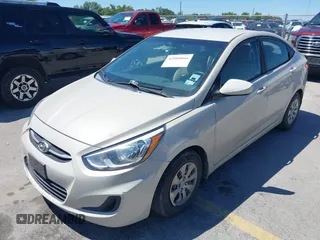 2016 Hyundai Accent SE with VIN KMHCT4AE8GU116955, listed as a IAAI auction lot 42088866 with 111,519 mi miles. Bid and sale history available at carsss.com. Image 2.