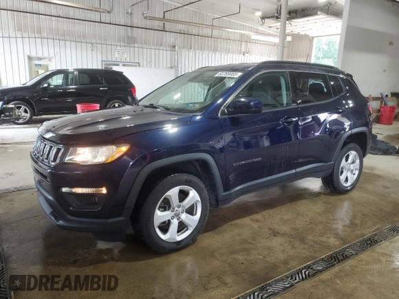 2020 Jeep Compass Latitude с VIN 3C4NJDBB9LT100808, выставлен на аукционе Copart как лот 63769085 с пробегом 69 188 миль миль и Списание • Salvage title. История ставок и продаж доступна на DreamBid. Изображение 1.