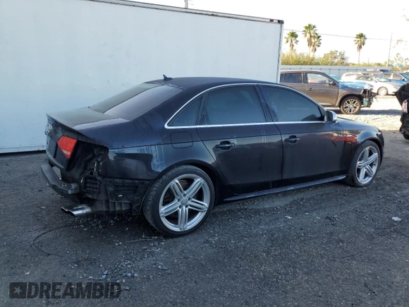 2011 Audi S4 Prestige with VIN WAUKGAFL3BA163294, listed as a Copart auction lot 85260404 with 116,723 mi miles and Salvage Title. Bid and sale history available at carsss.com. Image 3.