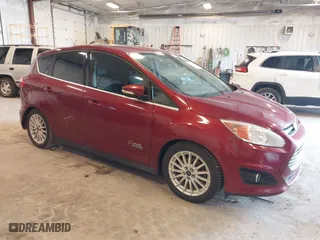 2015 Ford C-Max Energi SEL with VIN 1FADP5CU8FL101857, listed as a IAAI auction lot 41930615 with 148,579 mi miles. Bid and sale history available at carsss.com. Image 1.