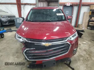 2019 Chevrolet Traverse Premier with VIN 1GNERKKW7KJ140091, listed as a Copart auction lot 43579355 with 97,256 mi miles and Salvage Title. Bid and sale history available at carsss.com. Image 5.