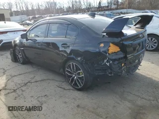 2021 Subaru WRX STI with VIN JF1VA2E63M9803680, listed as a Copart auction lot 82347044 with 21,859 mi miles and Salvage Title. Bid and sale history available at carsss.com. Image 2.