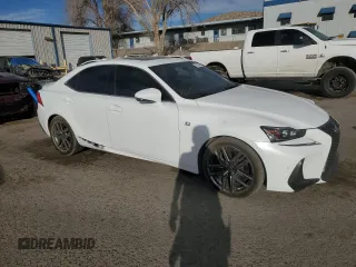 2020 Lexus IS 300 F Sport with VIN JTHGA1D21L5103995, listed as a Copart auction lot 47131455 with 3,928 mi miles and Salvage title. Bid and sale history available at DreamBid. Image 4.
