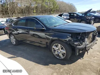 2016 Chevrolet Impala LS with VIN 2G11Z5SA3G9203017, listed as a Copart auction lot 48691155 with 123,100 mi miles and Salvage Title. Bid and sale history available at carsss.com. Image 4.