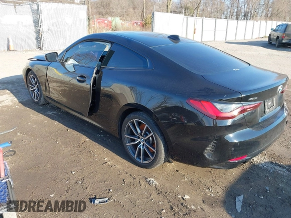 2022 BMW 4 Series 430i xDrive with VIN WBA73AP07NCJ63605, listed as a IAAI auction lot 41685409 with 40,254 mi miles and . Bid and sale history available at DreamBid. Image 3.