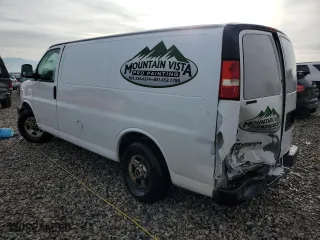 2007 GMC Savana Cargo Van with VIN 1GTFG15X671172541, listed as a Copart auction lot 86310954 with 163,795 mi miles and Salvage Title. Bid and sale history available at carsss.com. Image 2.
