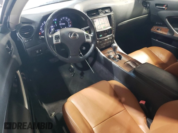 2011 Lexus IS 250 C z VIN JTHFF2C27B2516993, wystawiony jako Copart lot #58321315 z przebiegiem 168 763 mil mil oraz Szkoda całkowita • Salvage title. Historia ofert i sprzedaży dostępna na DreamBid. Obrazek 8.