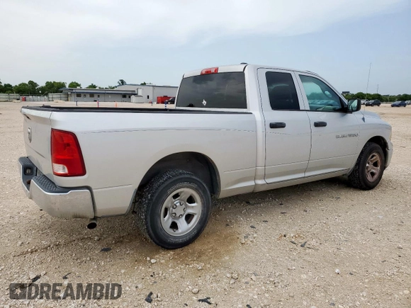 2012 Ram 1500 ST with VIN 1C6RD6FK4CS112016, listed as a Copart auction lot 63290695 with 171,667 mi miles and Clean title. Bid and sale history available at DreamBid. Image 3.
