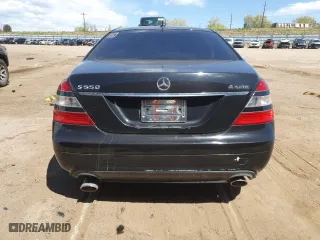 2007 Mercedes-Benz S-Class 5.5L V8 with VIN WDDNG86X37A092168, listed as a Copart auction lot 54159495 with 0 mi miles and Clean Title. Bid and sale history available at carsss.com. Image 6.
