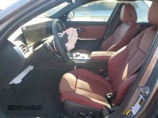 2024 BMW 3 Series 330e with VIN 3MW39FF08R8E88997, listed as a Copart auction lot 79306624 with 0 mi miles and Salvage Title. Bid and sale history available at carsss.com. Image 7.