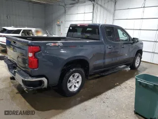 2019 Chevrolet Silverado 1500 LT with VIN 1GCRYDEK9KZ301222, listed as a Copart auction lot 45672115 with 78,037 mi miles and Salvage Title. Bid and sale history available at carsss.com. Image 3.