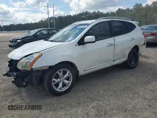 2011 Nissan Rogue SV z VIN JN8AS5MT0BW183484, wystawiony jako Copart lot #56527085 z przebiegiem 146 413 mil mil oraz Szkoda całkowita • Salvage title. Historia ofert i sprzedaży dostępna na DreamBid. Obrazek 1.