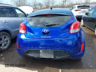 2013 Hyundai Veloster w/Black Int with VIN KMHTC6ADXDU170420, listed as a IAAI auction lot 41655443 with 157,800 mi miles and . Bid and sale history available at DreamBid. Image 16.