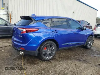 2021 Acura RDX w/A-Spec Package with VIN 5J8TC1H67ML008816, listed as a Copart auction lot 37631944 with 13,391 mi miles. Bid and sale history available at carsss.com. Image 3.