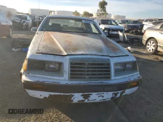 1986 Ford Thunderbird with VIN 1FABP4631GH154800, listed as a Copart auction lot 88333625 with Not Provided miles and Clean Title. Bid and sale history available at DreamBid. Image 5.