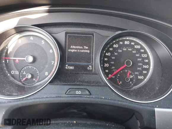 2019 Volkswagen Atlas SE with VIN 1V2DR2CA4KC617439, listed as a IAAI auction lot 41681309 with 67,080 mi miles and . Bid and sale history available at DreamBid. Image 7.