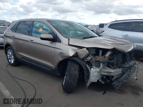 2020 Ford Edge Titanium with VIN 2FMPK3K98LBB41063, listed as a IAAI auction lot 42204966 with 40,808 mi miles and . Bid and sale history available at DreamBid. Image 1.