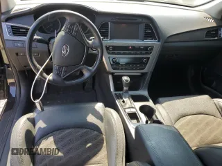 2016 Hyundai Sonata Sport with VIN 5NPE34AF3GH277018, listed as a Copart auction lot 50914175 with 126,334 mi miles and Salvage Title. Bid and sale history available at DreamBid. Image 8.