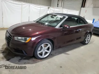 2015 Audi A3 1.8T Premium with VIN WAU6CLFF0F1083654, listed as a Copart auction lot 46151105 with 38,780 mi miles and Salvage Title. Bid and sale history available at carsss.com. Image 1.