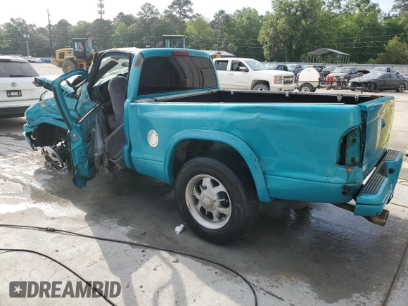 1997 Dodge Dakota with VIN 1B7FL26X9VS140321, listed as a Copart auction lot 53888125 with Not Provided miles and Non Repairable. Bid and sale history available at carsss.com. Image 2.