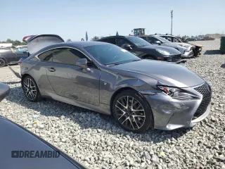2017 Lexus RC 200t z VIN JTHHA5BC7H5007187, wystawiony jako Copart lot #57385925 z przebiegiem 86 316 mil mil oraz Tytuł czysty. Historia ofert i sprzedaży dostępna na DreamBid. Obrazek 4.