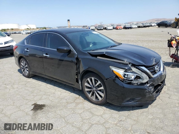2017 Nissan Altima SV with VIN 1N4AL3APXHC206810, listed as a Copart auction lot 59821835 with 87,577 mi miles and Salvage title. Bid and sale history available at DreamBid. Image 4.