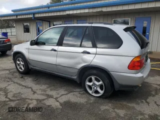2001 BMW X5 3.0i with VIN WBAFA53511LM75228, listed as a Copart auction lot 88431445 with 144,626 mi miles and Salvage Title. Bid and sale history available at carsss.com. Image 2.