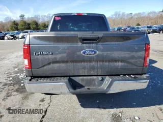 2017 Ford F-150 XL with VIN 1FTEW1EF8HFB34383, listed as a Copart auction lot 45608185 with Not Provided miles and Salvage Title. Bid and sale history available at carsss.com. Image 6.