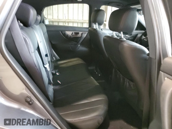 2017 Infiniti QX70 with VIN JN8CS1MU0HM141332, listed as a Copart auction lot 37035124 with 110,791 mi miles and Salvage title. Bid and sale history available at DreamBid. Image 11.