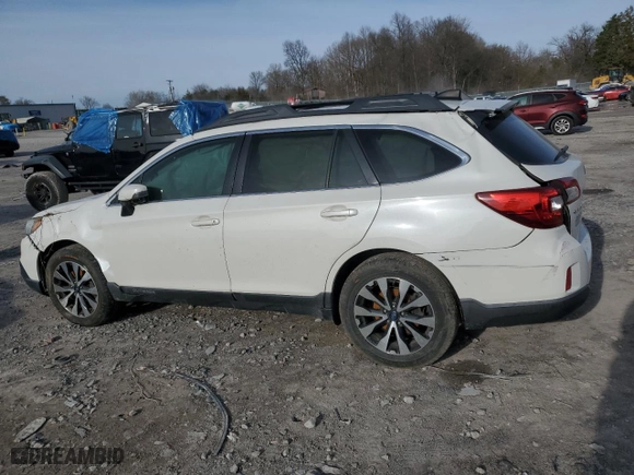 2016 Subaru Outback 2.5i Limited with VIN 4S4BSBJC1G3250889, listed as a Copart auction lot 45721885 with 180,302 mi miles and Salvage Title. Bid and sale history available at carsss.com. Image 2.