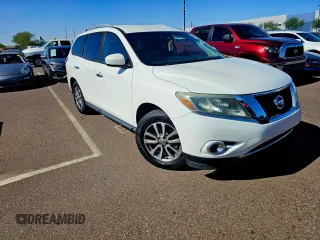 2013 Nissan Pathfinder SL z VIN 5N1AR2MM9DC657964, wystawiony jako Copart lot #46715115 z przebiegiem 170 294 mil mil oraz Czysty tytuł • Clean title. Historia ofert i sprzedaży dostępna na DreamBid. Obrazek 1.