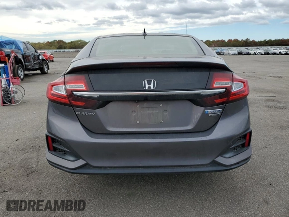 2018 Honda Clarity Plug-In Hybrid Touring with VIN JHMZC5F30JC018929, listed as a Copart auction lot 76524814 with 171,567 mi miles and Salvage Title. Bid and sale history available at carsss.com. Image 6.
