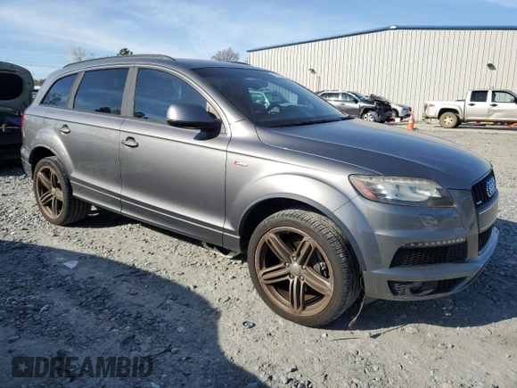 2013 Audi Q7 3.0T S line Prestige with VIN WA1DGAFE4DD006754, listed as a Copart auction lot 47100335 with 143,063 mi miles and Salvage Title. Bid and sale history available at carsss.com. Image 3.