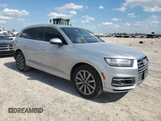 2019 Audi Q7 Prestige with VIN WA1VAAF78KD013548, listed as a Copart auction lot 56485545 with 52,308 mi miles and Salvage title. Bid and sale history available at DreamBid. Image 4.