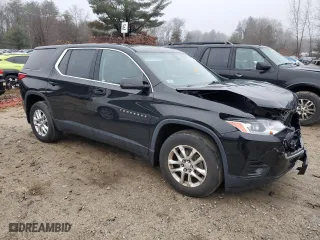 2020 Chevrolet Traverse LS with VIN 1GNEVFKW2LJ118021, listed as a Copart auction lot 83869704 with 0 mi miles and Salvage Title. Bid and sale history available at carsss.com. Image 4.