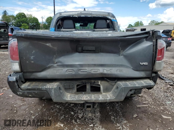 2023 Toyota Tacoma SR with VIN 3TMCZ5AN7PM586455, listed as a Copart auction lot 58191165 with Not provided miles and Salvage title. Bid and sale history available at DreamBid. Image 6.