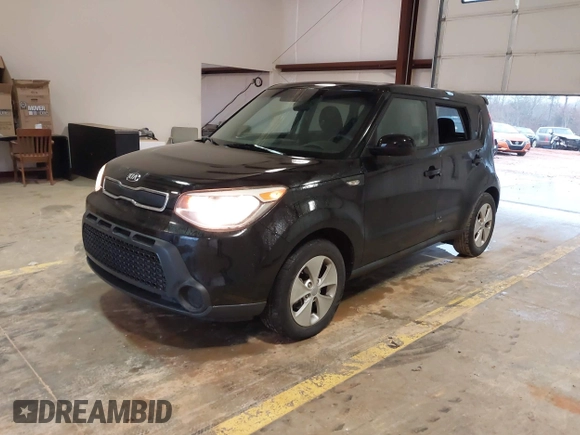2014 Kia Soul with VIN KNDJN2A20E7740437, listed as a IAAI auction lot 41716835 with 90,582 mi miles. Bid and sale history available at carsss.com. Image 2.