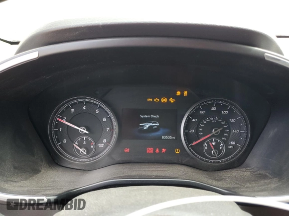 2022 Hyundai Santa Fe SEL with VIN 5NMS24AJ1NH429706, listed as a Copart auction lot 49584485 with 83,535 mi miles and Salvage Title. Bid and sale history available at DreamBid. Image 9.