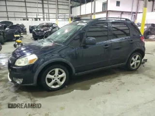 2008 Suzuki SX4 with VIN JS2YB413185108645, listed as a Copart auction lot 88460275 with 123,432 mi miles and Salvage Title. Bid and sale history available at carsss.com. Image 1.