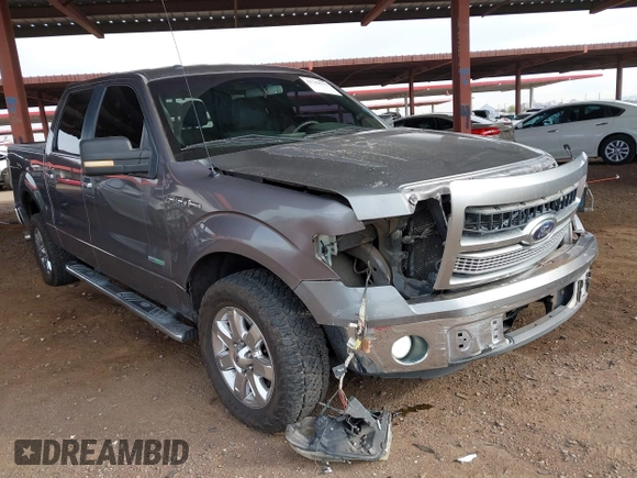 2014 Ford F-150 XL with VIN 1FTFW1CT8EKF75687, listed as a IAAI auction lot 41798973 with 119,972 mi miles. Bid and sale history available at carsss.com. Image 6.