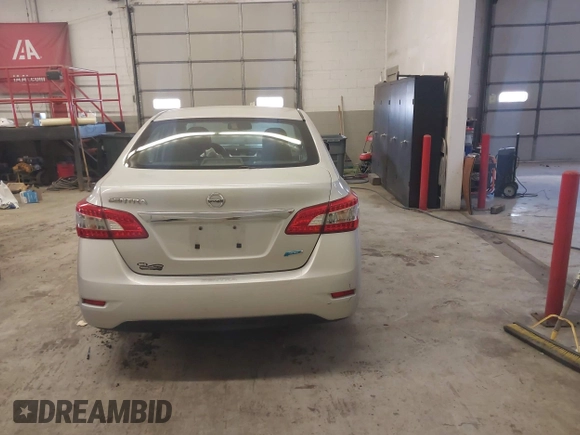 2013 Nissan Sentra S with VIN 3N1AB7AP9DL683170, listed as a IAAI auction lot 41980968 with 117,026 mi miles and . Bid and sale history available at DreamBid. Image 17.