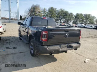 2022 Ram 1500 Big Horn with VIN 1C6SRFFT8NN245195, listed as a Copart auction lot 48547915 with 53,772 mi miles and Salvage Title. Bid and sale history available at carsss.com. Image 2.