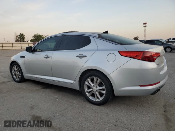 2012 Kia Optima EX with VIN 5XXGN4A7XCG037286, listed as a Copart auction lot 52386335 with 114,750 mi miles and Salvage Title. Bid and sale history available at carsss.com. Image 2.