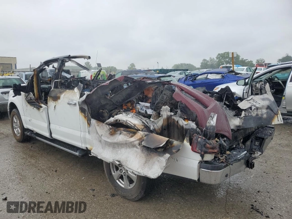 2018 Ford F-150 XL with VIN 1FTEW1E56JFC31157, listed as a Copart auction lot 59553225 with Not provided miles and Non repairable. Bid and sale history available at DreamBid. Image 2.