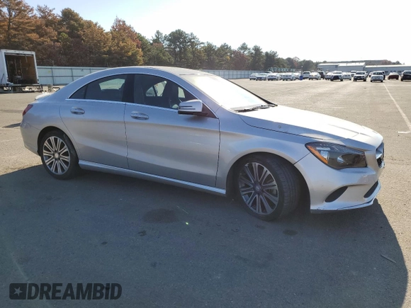 2018 Mercedes-Benz CLA 250 with VIN WDDSJ4EB5JN518140, listed as a Copart auction lot 76279083 with 55,652 mi miles and . Bid and sale history available at DreamBid. Image 4.