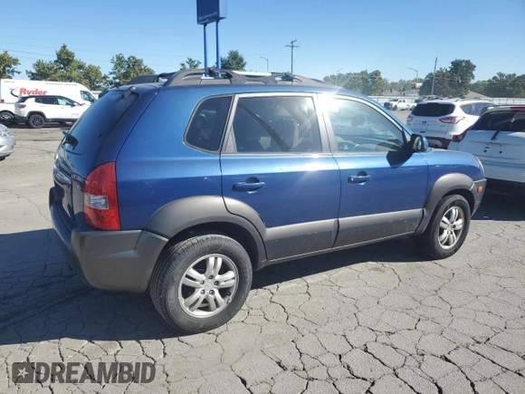 2006 Hyundai Tucson GLS with VIN KM8JN72D86U293576, listed as a Copart auction lot 74794644 with 173,424 mi miles and Clean Title. Bid and sale history available at carsss.com. Image 3.