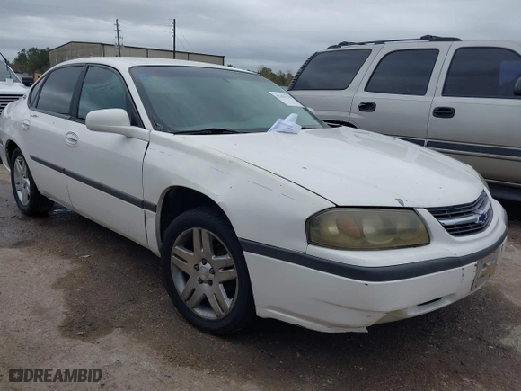 2003 Chevrolet Impala with VIN 2G1WF52E139185659, listed as a IAAI auction lot 41427179 with 170,929 mi miles. Bid and sale history available at carsss.com. Image 1.