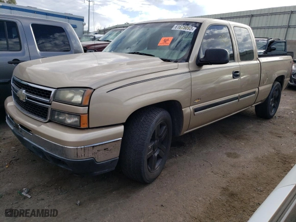 2006 Chevrolet Silverado 1500 LS with VIN 1GCEC19XX6Z160782, listed as a Copart auction lot 79775684 with 134,961 mi miles and Salvage Title. Bid and sale history available at carsss.com. Image 1.