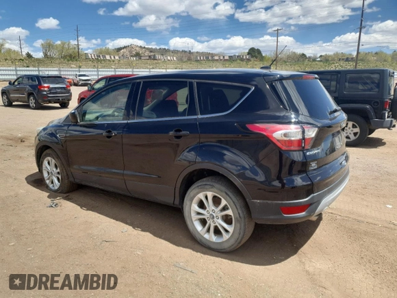 2017 Ford Escape SE with VIN 1FMCU9GD9HUD11375, listed as a Copart auction lot 54952235 with 154,345 mi miles and Clean Title. Bid and sale history available at DreamBid. Image 2.