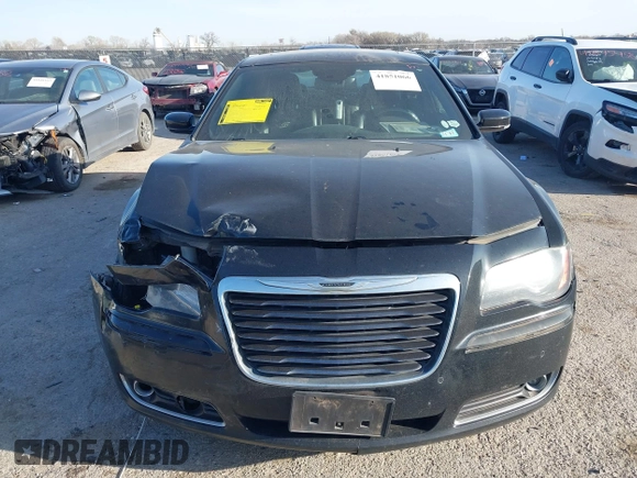 2013 Chrysler 300 with VIN 2C3CCABG7DH573164, listed as a IAAI auction lot 41851066 with 218,234 mi miles. Bid and sale history available at carsss.com. Image 12.